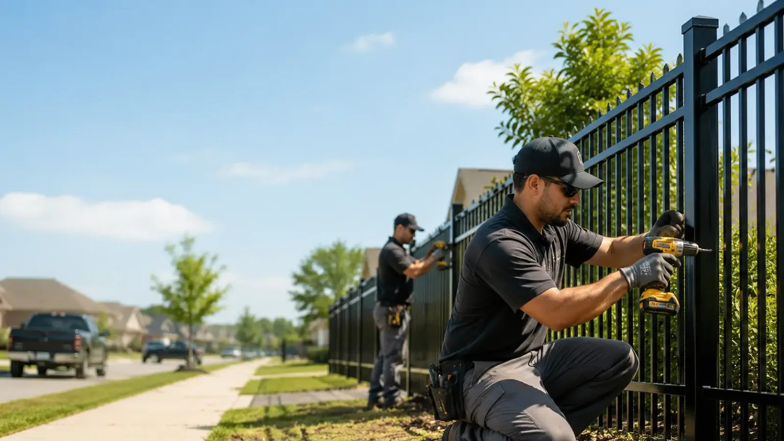 Metal Fence Installation in Largo, FL